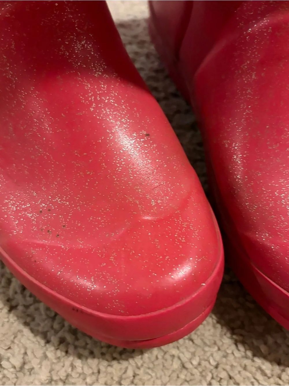Hunter Youth Pink Gloss Tall Waterproof Rain Boots
